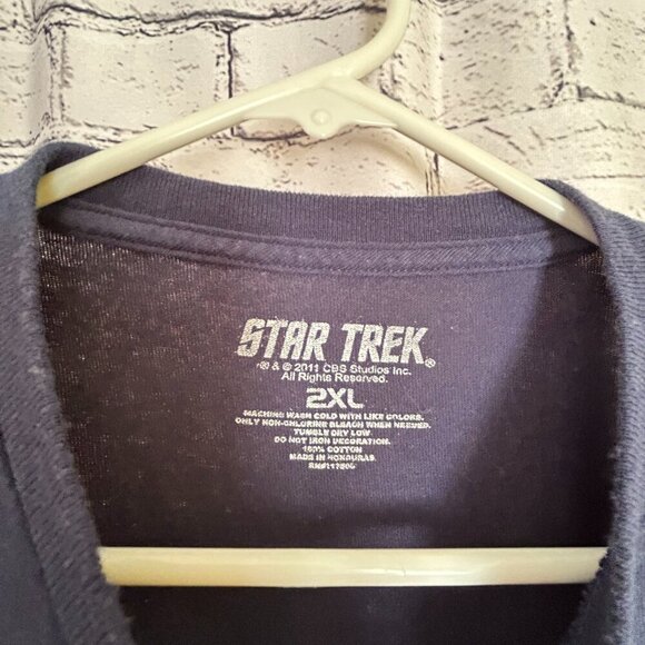 Mens Star Trek Graphic T shirt Size 2XL - Picture 3 of 3
